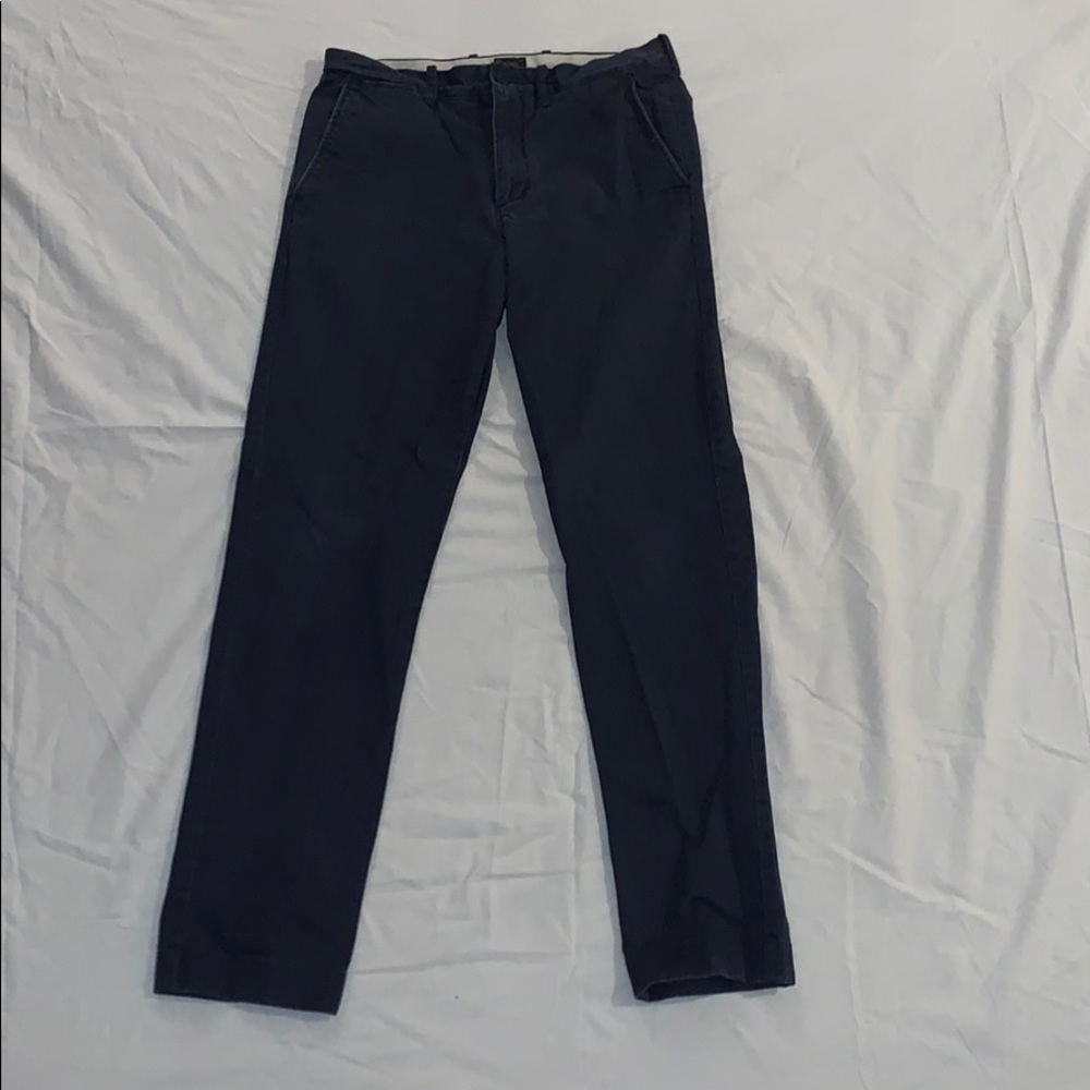 J.Crew Slim Fit Navy Khakis Size 29